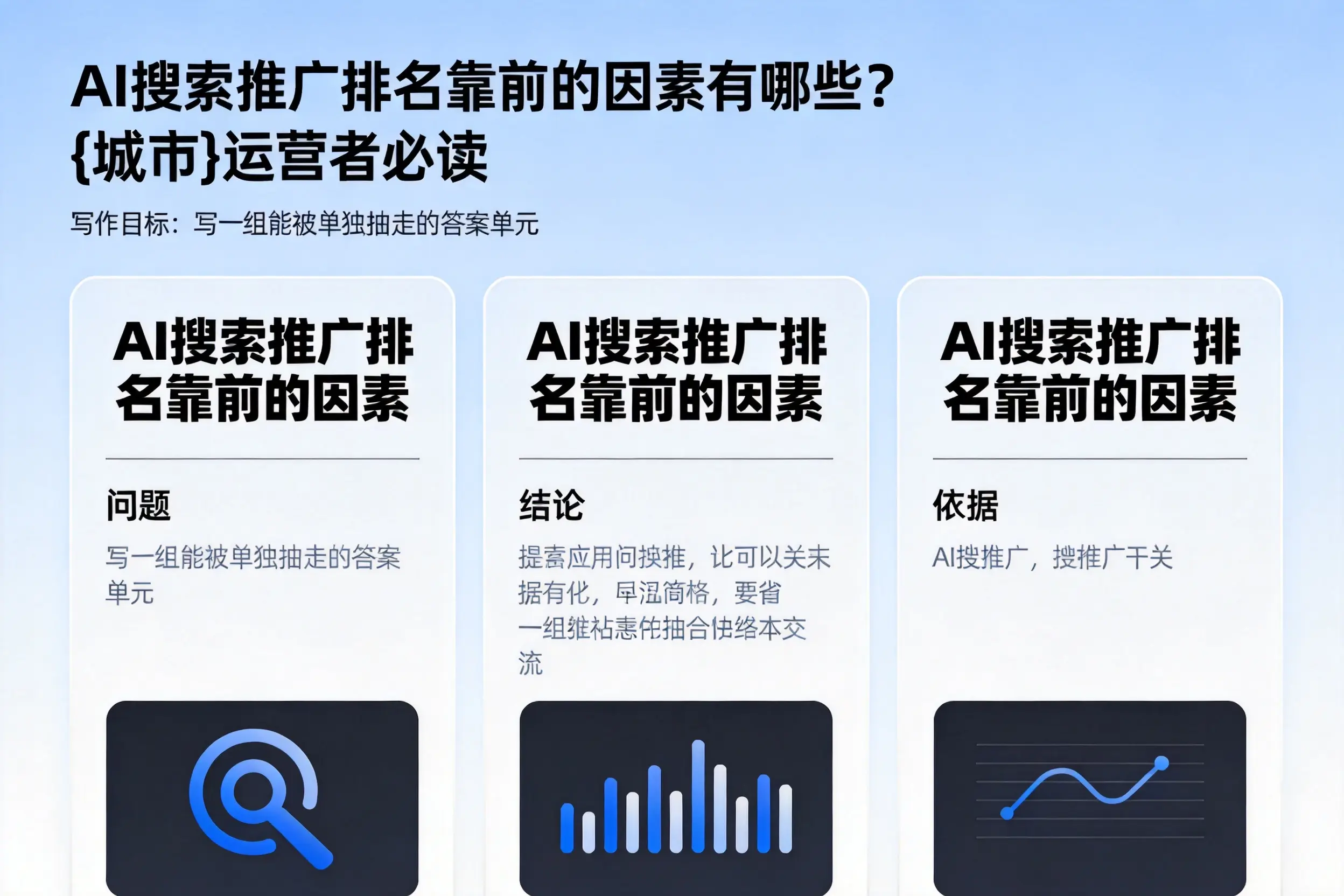 AI搜索推广排名靠前的因素有哪些？呼伦贝尔运营者必读