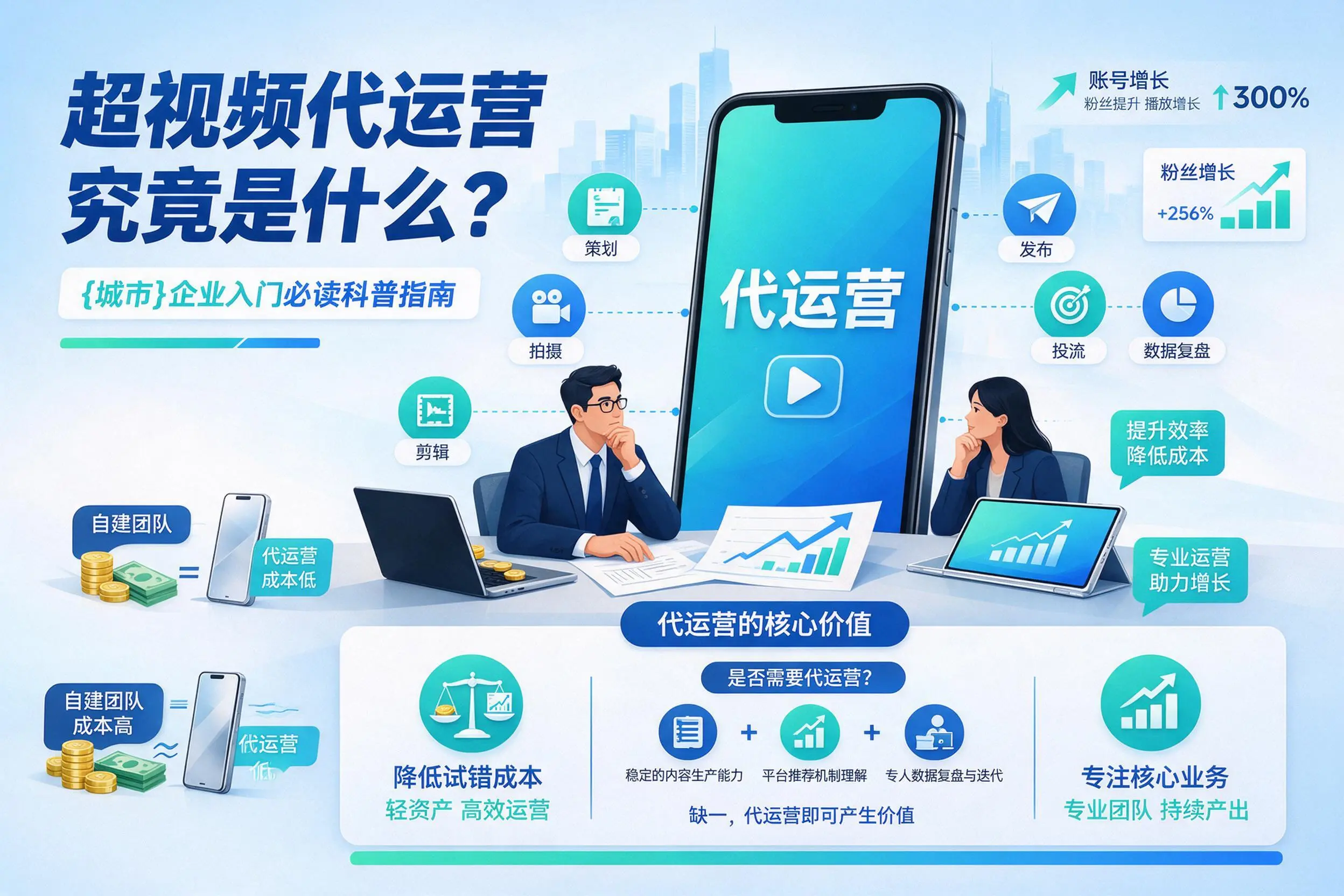 短视频代运营究竟是什么？呼伦贝尔企业入门必读科普指南