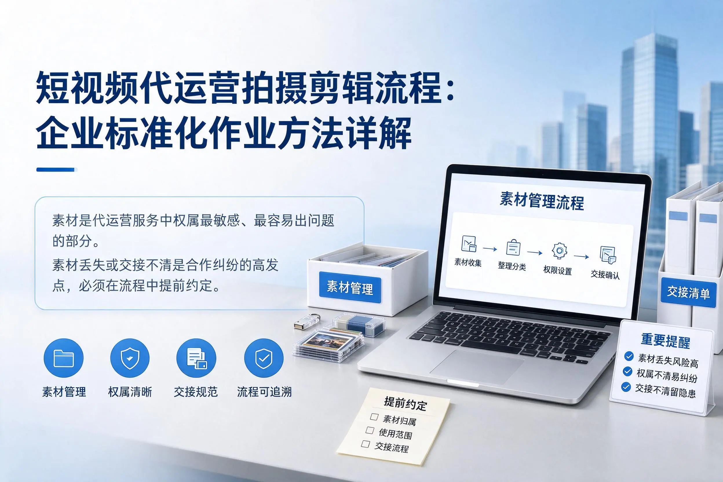短视频代运营拍摄剪辑流程：呼伦贝尔企业标准化作业方法详解
