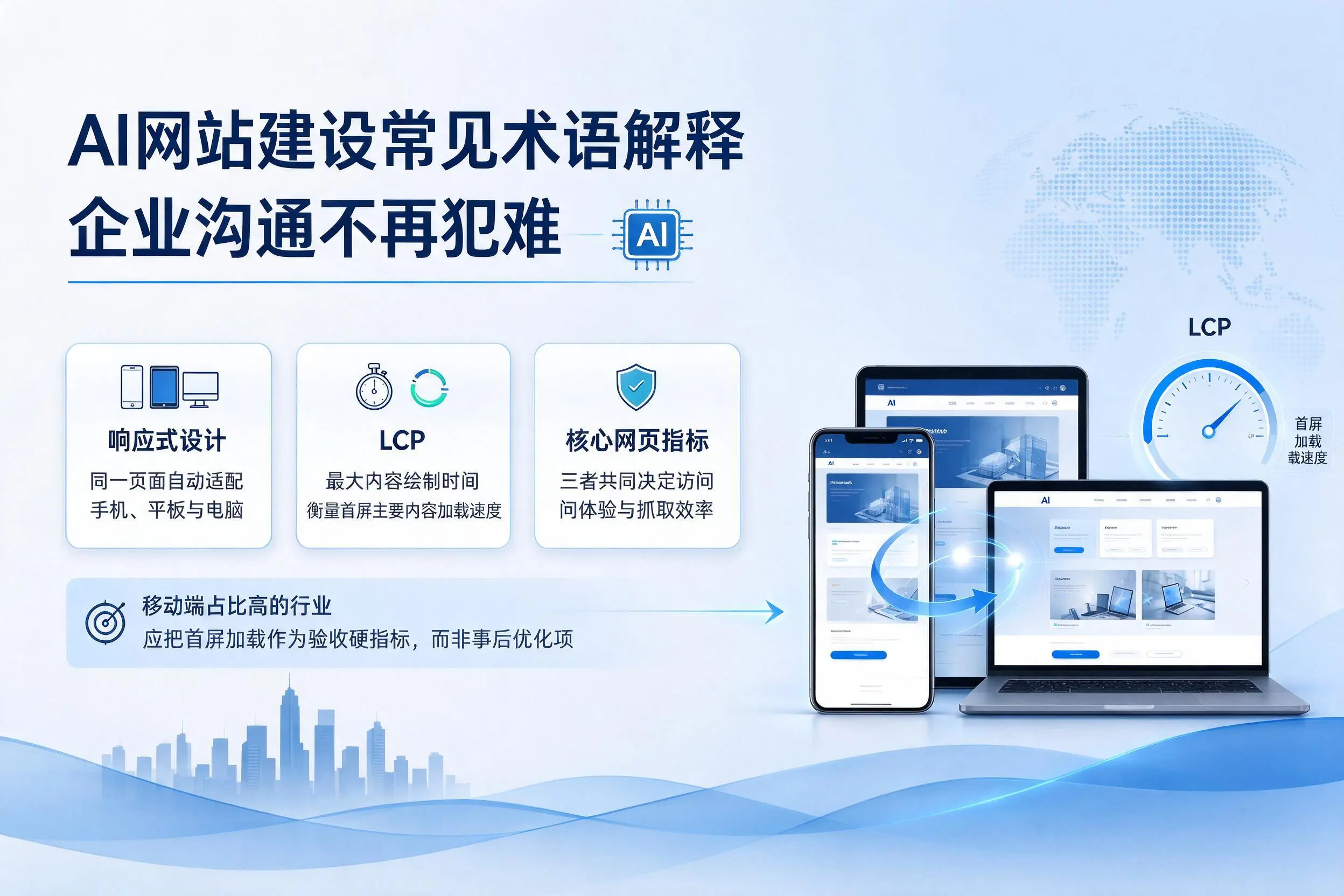 AI网站建设常见术语解释,呼伦贝尔企业沟通不再犯难