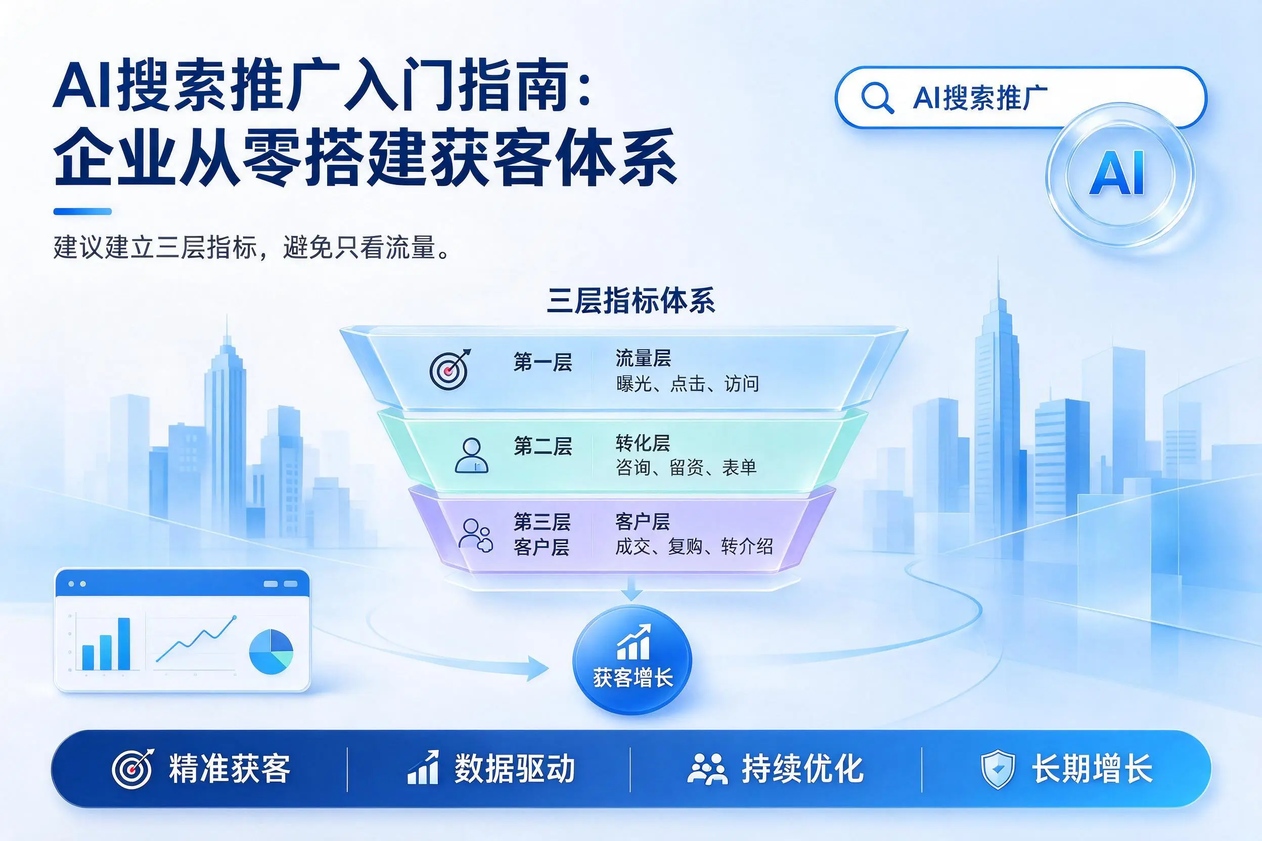 AI搜索推广入门指南：呼伦贝尔企业从零搭建获客体系
