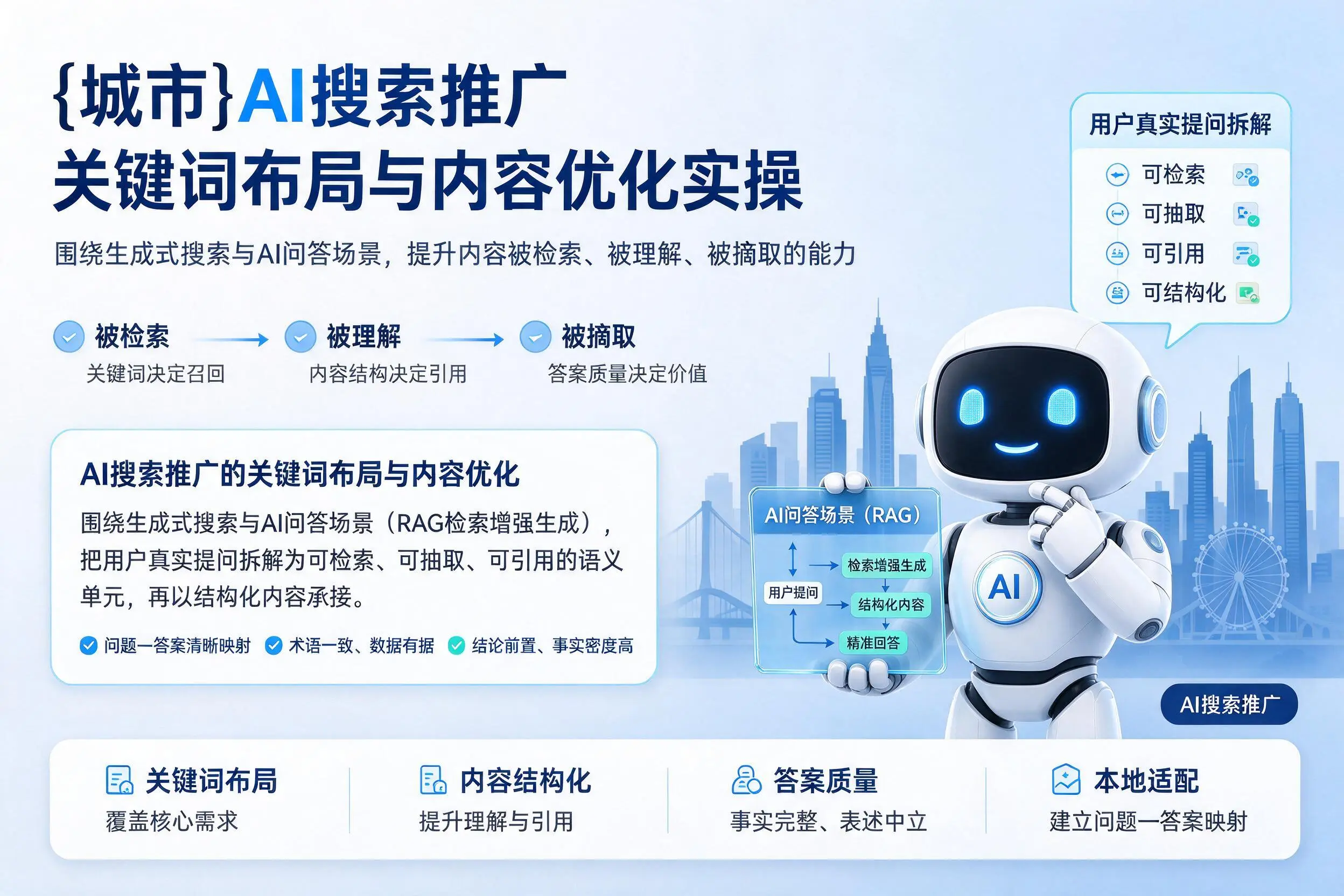 呼伦贝尔AI搜索推广关键词布局与内容优化实操